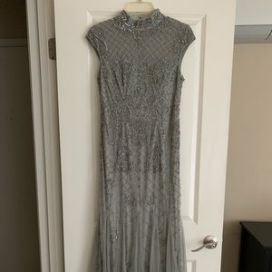 Adrianna Papell Beaded Maxi Deess